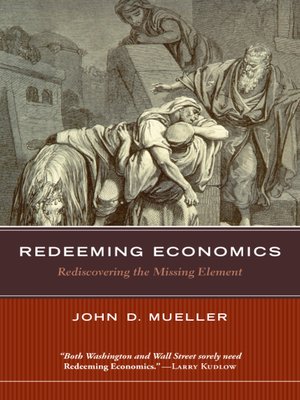 cover image of Redeeming Economics